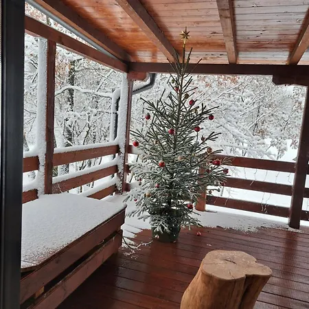 펜션 De Luxe Mobilna Kuca Kijani, 44m2