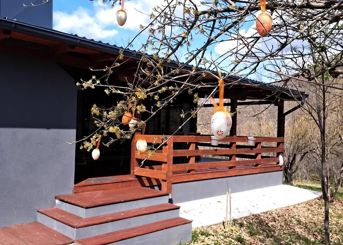 別荘 De Luxe Mobilna Kuca Kijani, 44m2